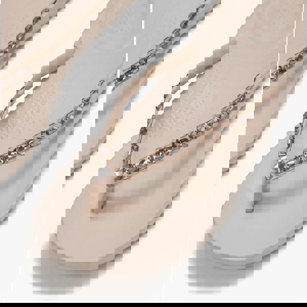 FitFlop FitFlop IQUSHION MULTI Womens Toe-Post Sandals All Nude Rose