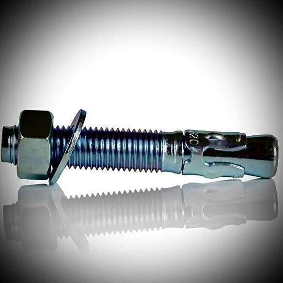 Fixaball M24 Through Bolts Heavy Duty Masonry Anchor BZP ETA Approved