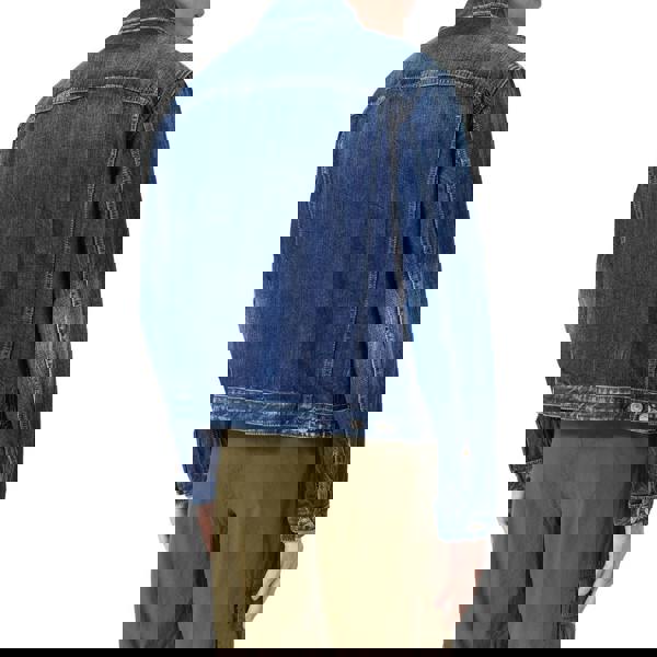 Dsquared2 Dark Semplice Carpenter Jean Jacket Navy Blue W32