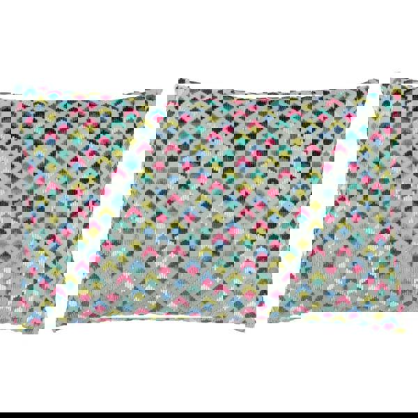 Paoletti Lexington Jacquard Velvet Cushion Cover - Multicoloured