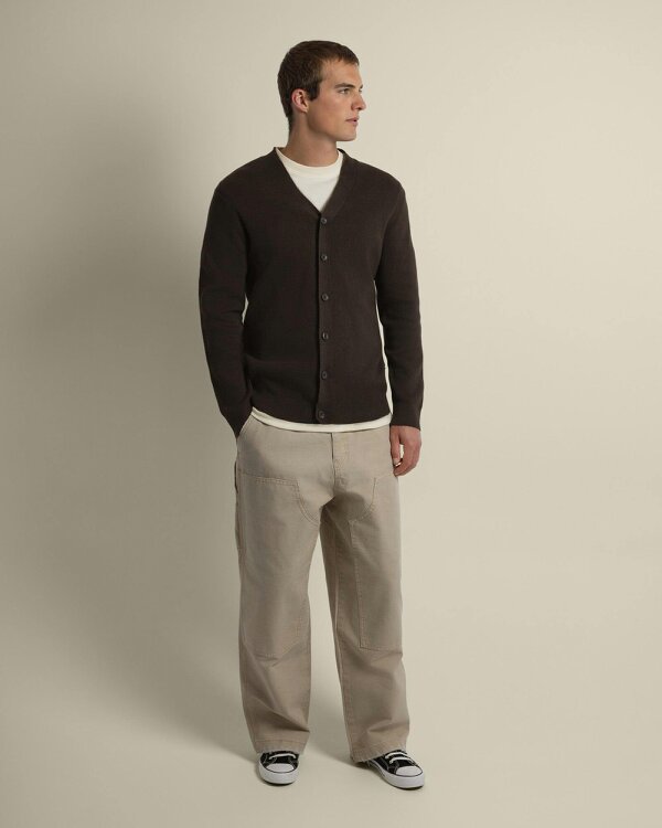 Larsson & Co Milano Knit V-Neck Cardigan