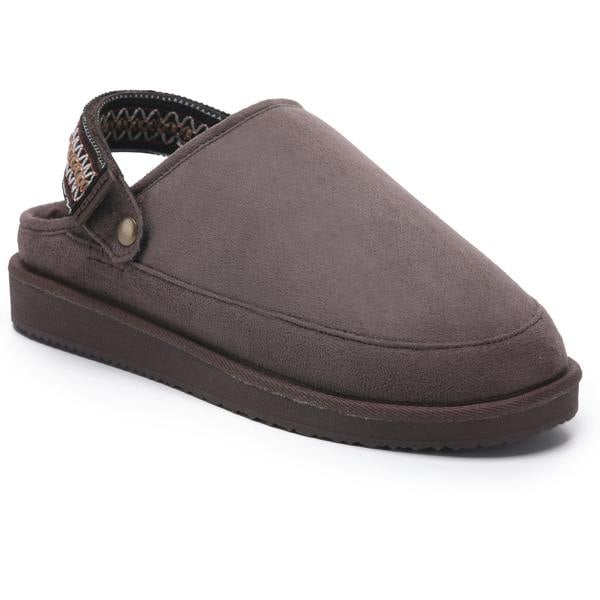 VIVA Polar Womens Suede Comfort Faux Fur Clogs – Slip-On Adjustable Strap