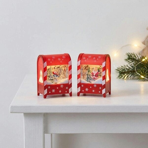 Garden Greatness Battery Operated Lit Musical Mail Box Ornament