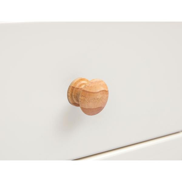 Cabinet Bits Castelli 5 Drawer Chest of Drawers Wood Knob