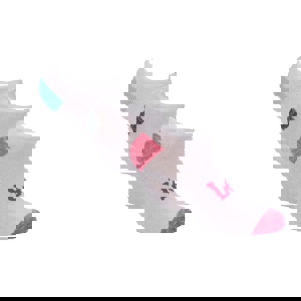 Lee Unisex Adult Contrast Detail Liner Socks (Pack of 3) - White - 