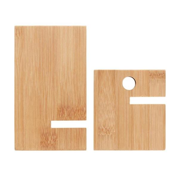 MidOcean Whippy Bamboo Mobile Phone Stand - Wood - 