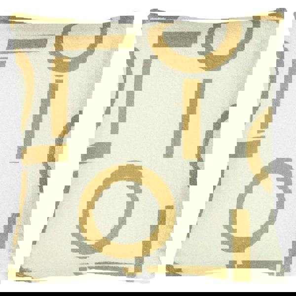 Furn Circa Shearling Square Cushion Cover - Honey