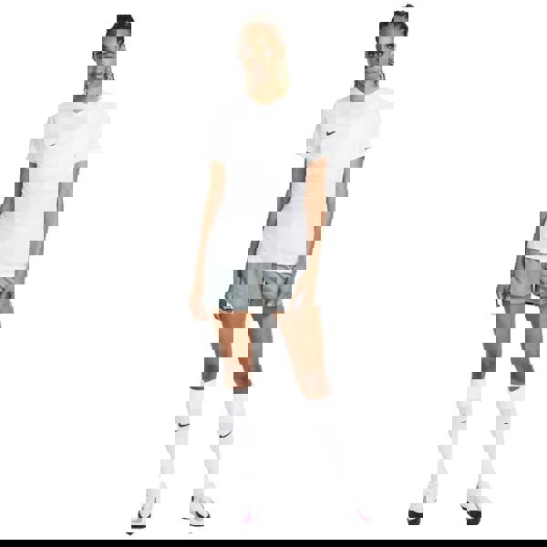 Nike Womens/Ladies Dri FIT Academy Shorts - Grey/Silver - 