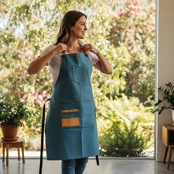 Anyhouz Anypron Gardening & Workshop Apron with Tools, 16oz Canvas