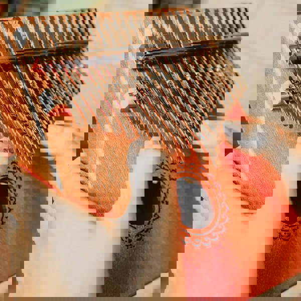 A-Star 21 Key Kalimba Thumb Piano - Natural