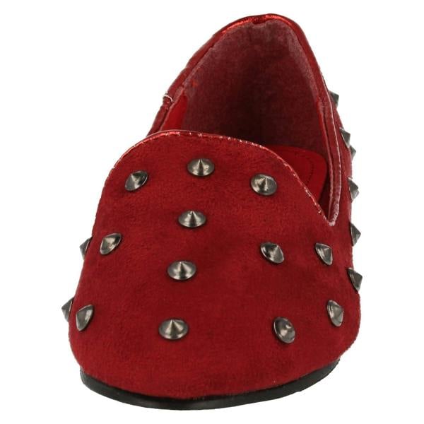 Cutie Girls Cutie Studded Loafer Flat Shoes