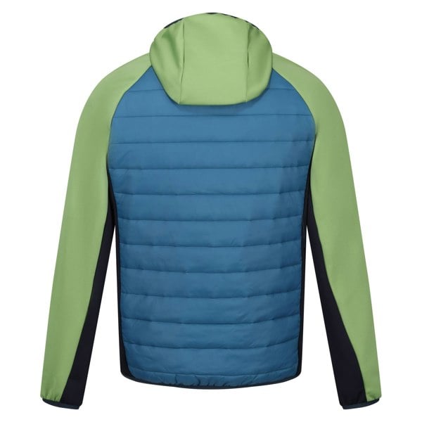 Regatta Men's Andreson VIII Hybrid Jacket - Moroccan Blue/Piquant Green