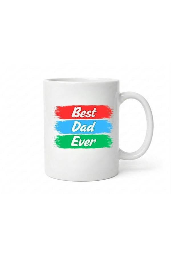 Dyzi Best Dad Ever Mug Ceramic Coffee Cup