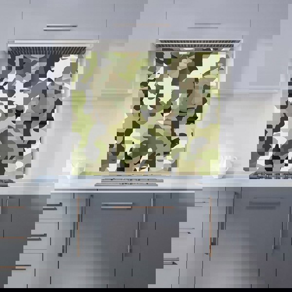 Warren Reed - Designer Camouflage Design Kitchen Splashback