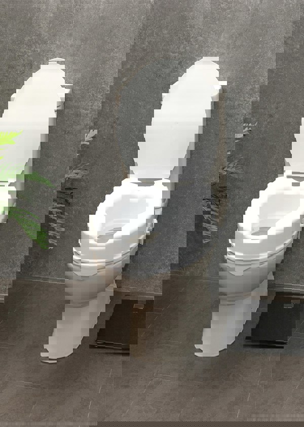 Aidapt 4 Inch Raised Toilet Seat lid