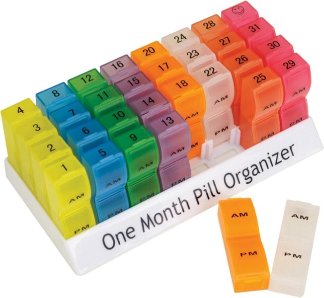 Aidapt One Month Pill Organiser