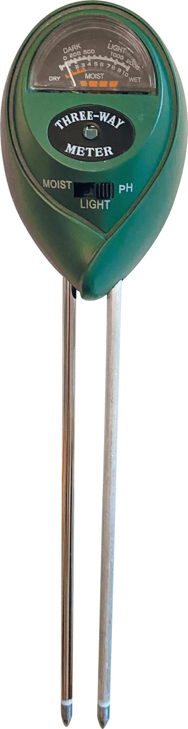 St Helens 3 in 1 Soil PH Tester