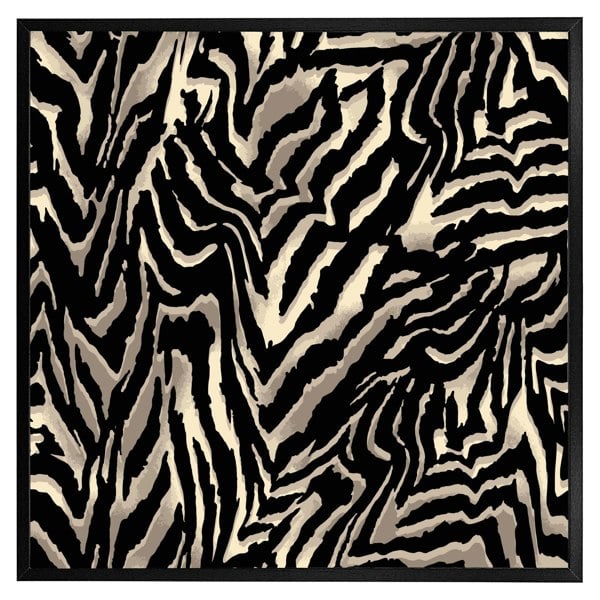 Benjamin Tate Design Gold zebra print (picture Frame)