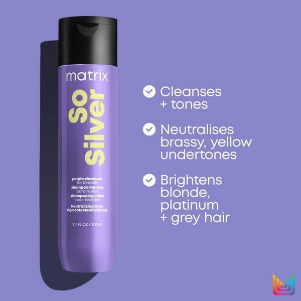 Matrix Total Results So Silver Shampoo Double Duo 300ml
