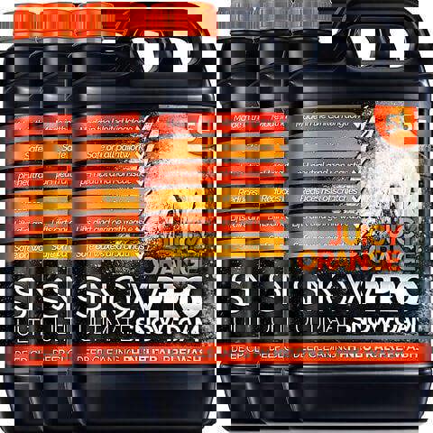 SnowPro Snow Foam Shampoo Car Wash Soap 15L pH Neutral Vehicle Cleaning Detailing Pre Wash Orange Fragrance