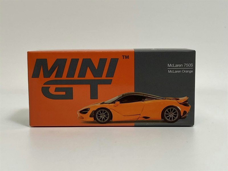 Mini GT McLaren 750S McLaren Orange RHD 1:64 Mini GT MGT00814R