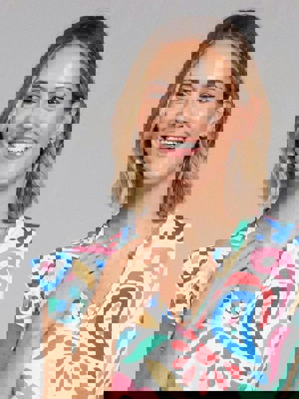 Kite Womens Organic Bramblecombe Slub Jersey Top Paisley Power