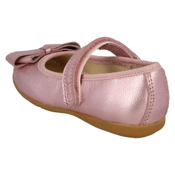 Clarks Girls Clarks Sparkly Bow Detailed Shoes Dance Bow T