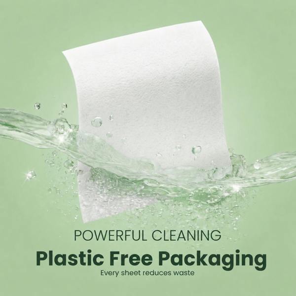 Green Edge 360 Forest Fresh Eco Friendly Laundry Detergent Sheets