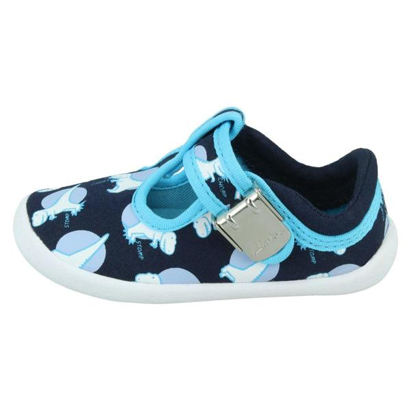 Clarks Unisex Childrens Clarks T-Bar Casual Shoe Roamer Sun