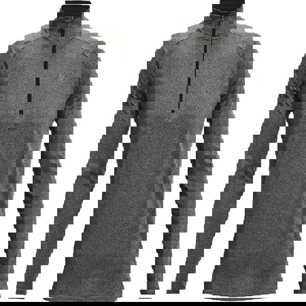 Under Armour Mens 2.0 Half Zip Technical Top - Carbon Heather/Black