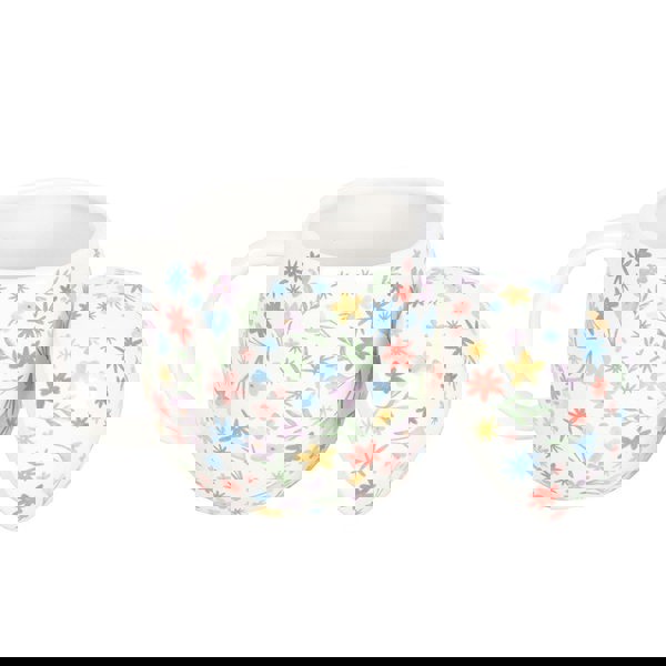 Serano Spring Floral Print Egg Shaped Mug
