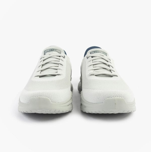 Skechers ARCH FIT ORVAN - KINCADE Mens Trainers Light Grey