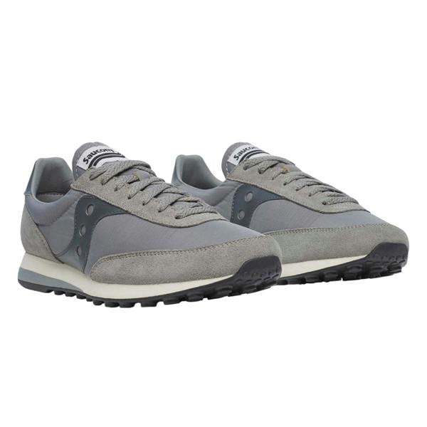 Saucony Womens/Ladies Originals 80 Suede Trainers - Grey - 