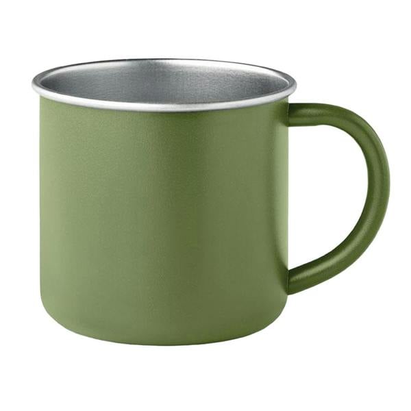 MidOcean Caribu Recycled Stainless Steel 300ml Mug - Dark Green - 