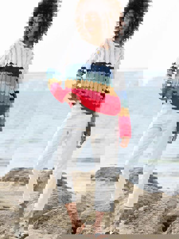 Kite Womens Organic Newton Cropped Straight Leg Jeans Ivory