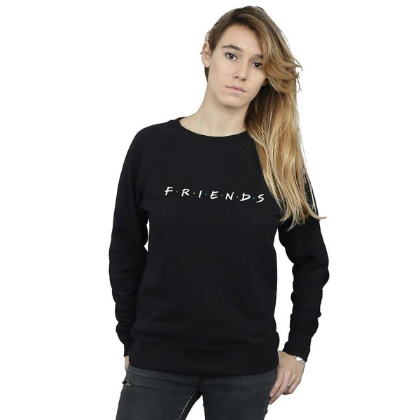 Friends Womens Logo Sweatshirt - Black