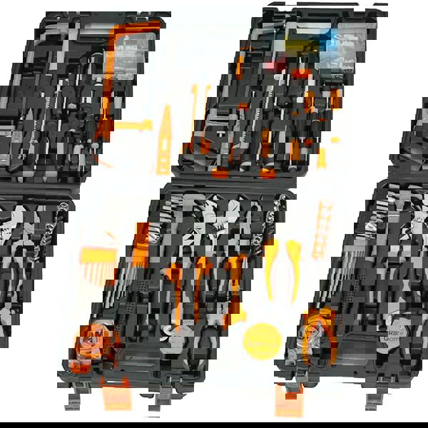 Gr8 Home Hand Tool Kit Set 160 Pcs General Household with Portable Storage Tool Box Case