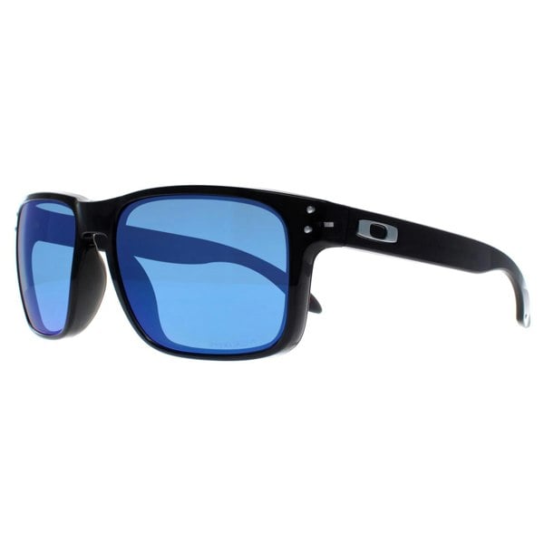 Oakley Sunglasses Holbrook OO9102-W7 Black Ink Prizm Sapphire Polarized
