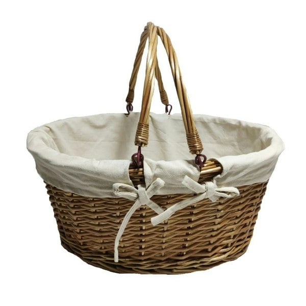Wicker Shopping Basket