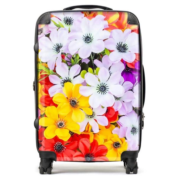 Warren Reed Spring Flowers Suitcase