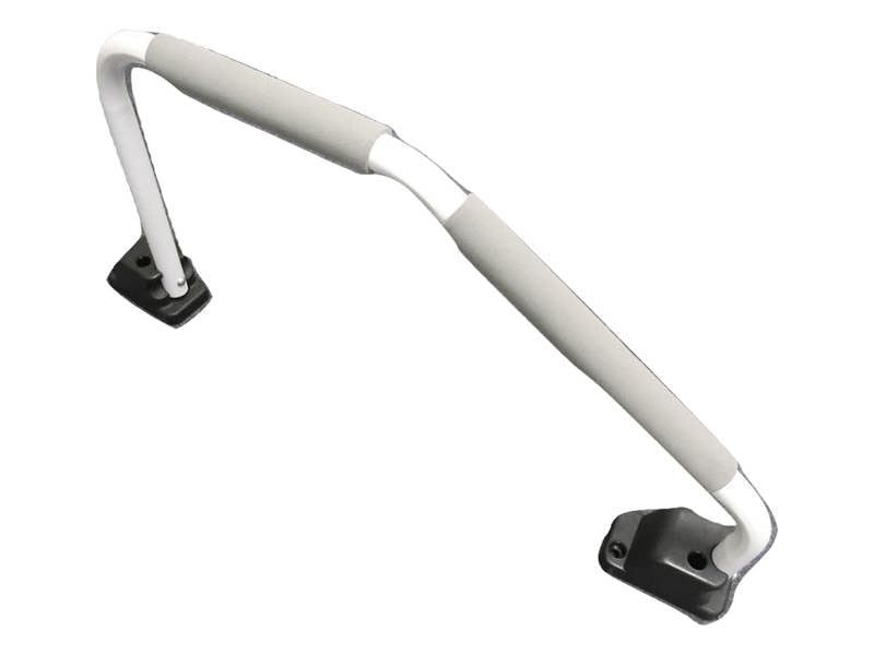 XL White Safety Hand Rail - Caravan Motohome Support Lift Grab Handle Stainless Steel
