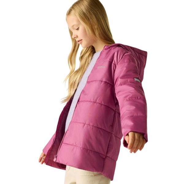 Regatta Childrens/Kids Halkner Padded Jacket - Violet - 