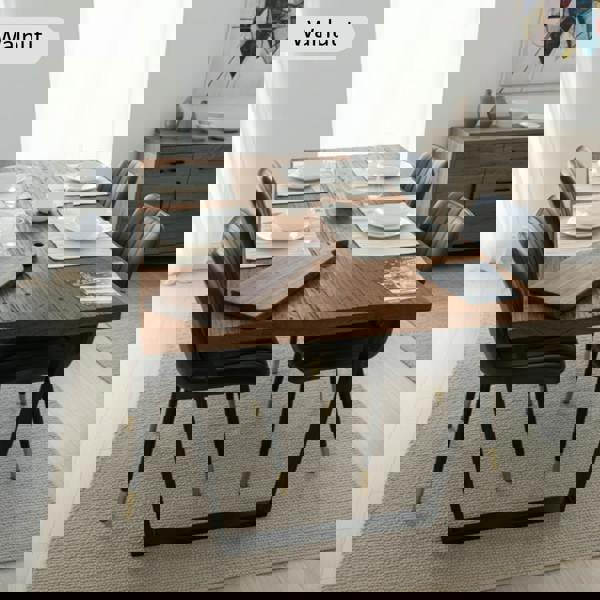 TRL Furniture Sleek & Slender Reclaimed Dining Table