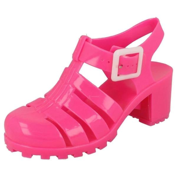 Spot On Girls Spot On Heeled Jelly Shoes H3042