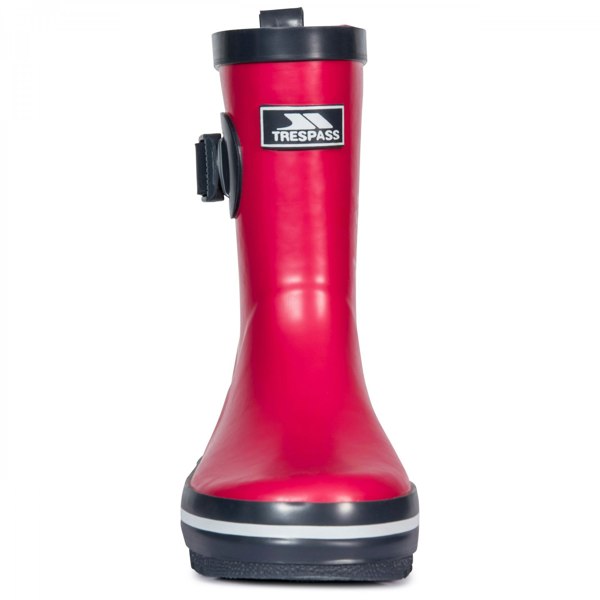 Trespass Childrens/Kids Trumpet Welly/Wellington Boots - Pink Lady