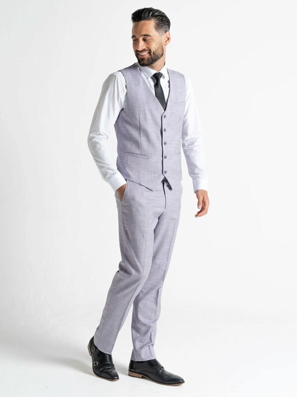 V2 Classic Henry - Lilac Three Piece Suit