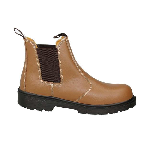 Workforce Mens Workforce Pull On Steel Toe Cap Safety Boots WF16/17-P