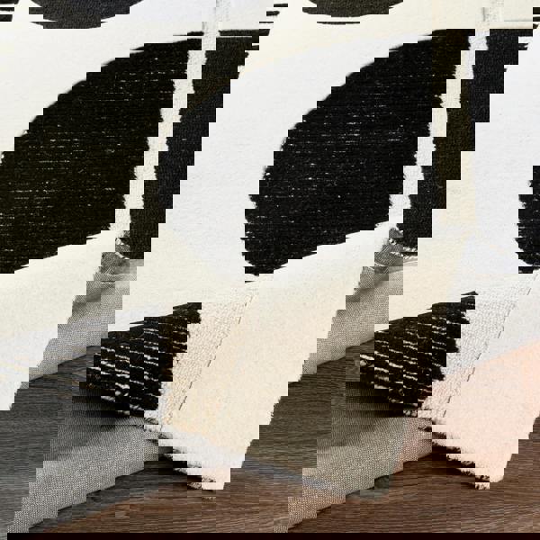 Livabliss Brooklyn-Hand Tufted Cream Black Wool Modern Rug
