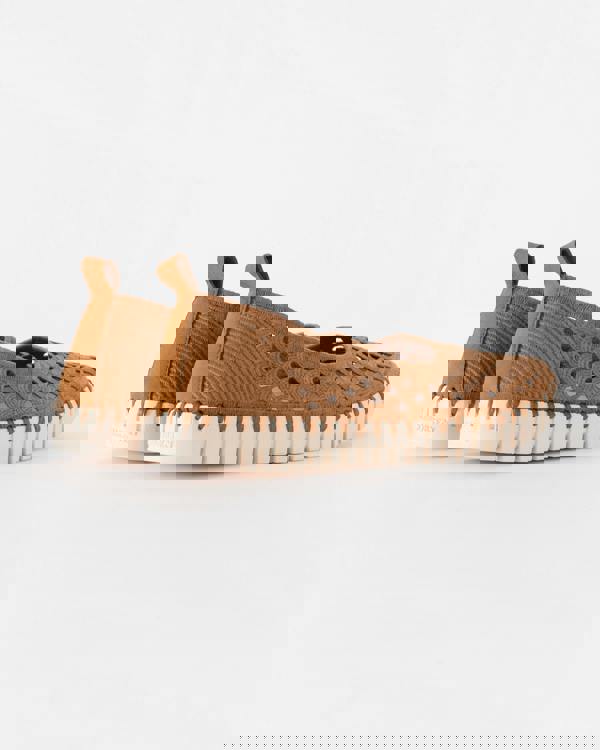 Ilse Jacobsen Tulip Womens Ballerina Shoe - Cashew Pearled Ivory 236111