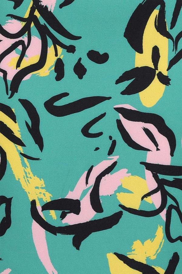 HotSquash Riviera Short-Sleeved Print Shift Dress